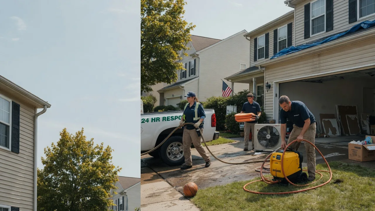 Emergency Water Damage Restoration in Harbinger, NC near me